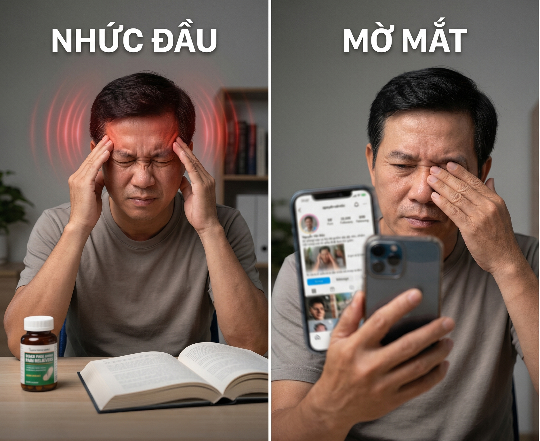 Nhức đầu, mờ mắt – người đàn ông phát hiện u màng não